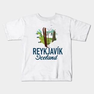 Reykjavík Iceland Kids T-Shirt